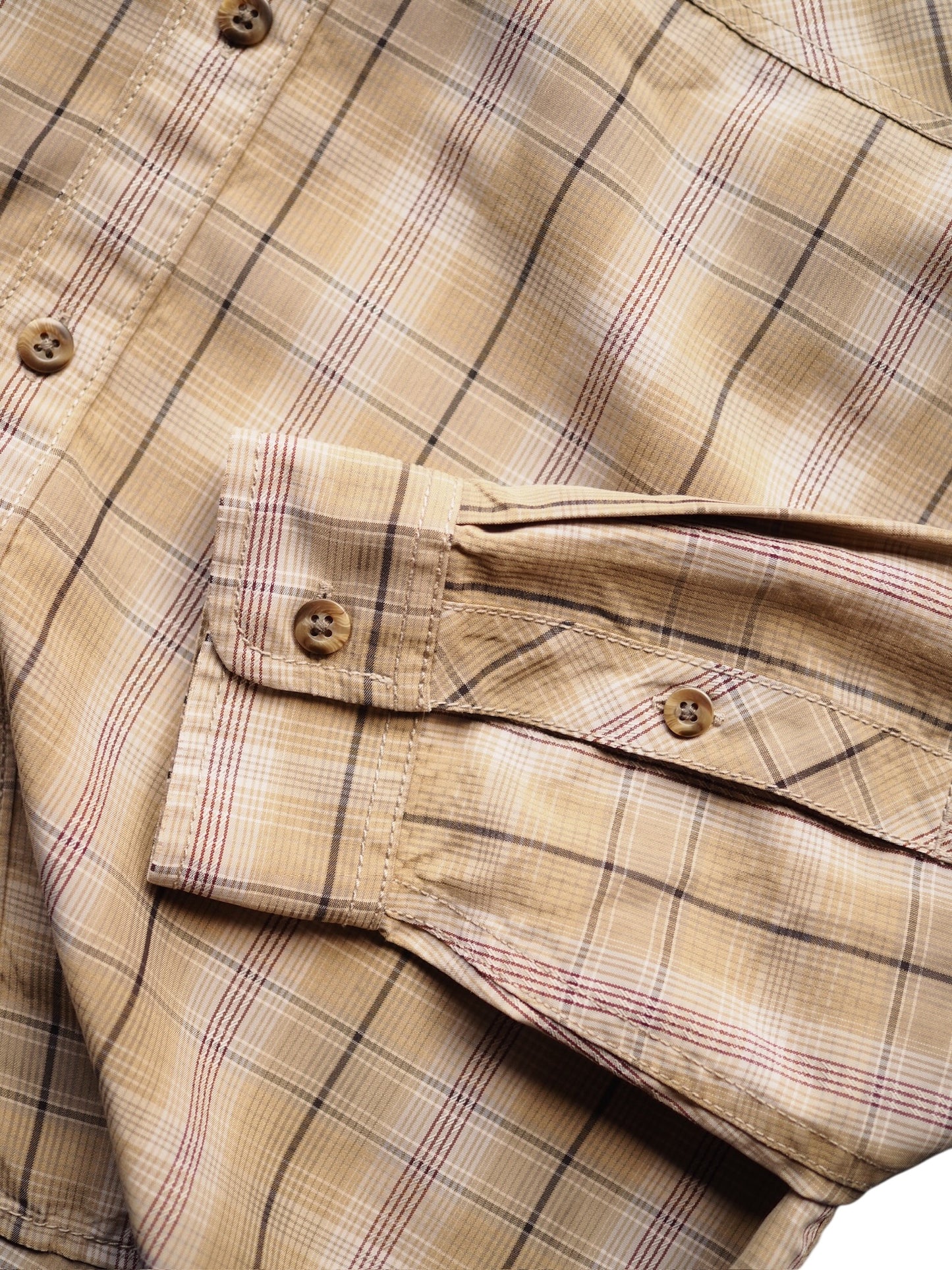 REI / Polyester/Polynosic Check Shirt