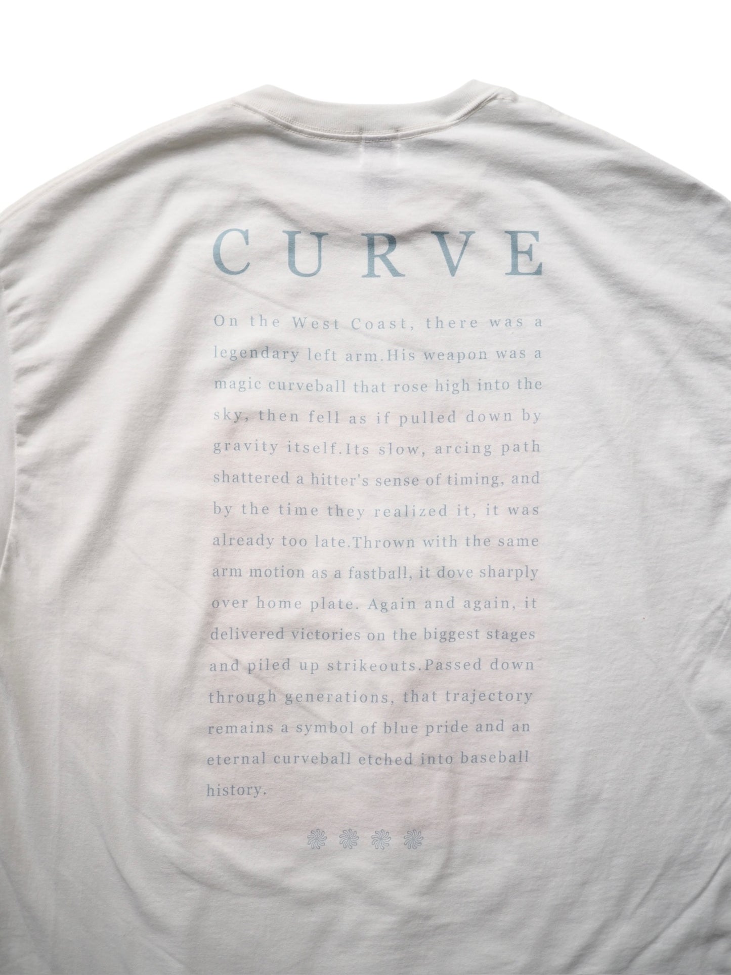 LLL / 変化球 T-Shirt "CURVE"