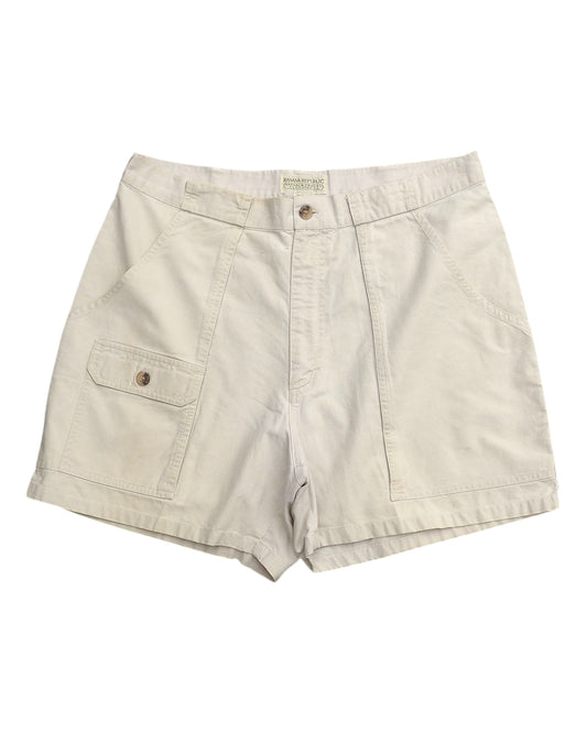 BANANA REPUBLIC / 80's "Safari & Travel" Cotton Shorts