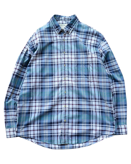 Eddie Bauer / 90's Cotton Check Shirt