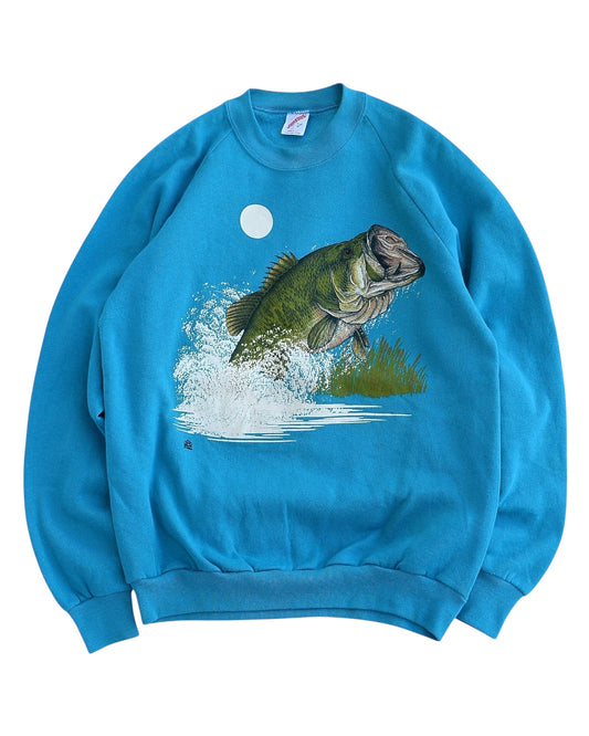 90's Blackbass Print Sweat