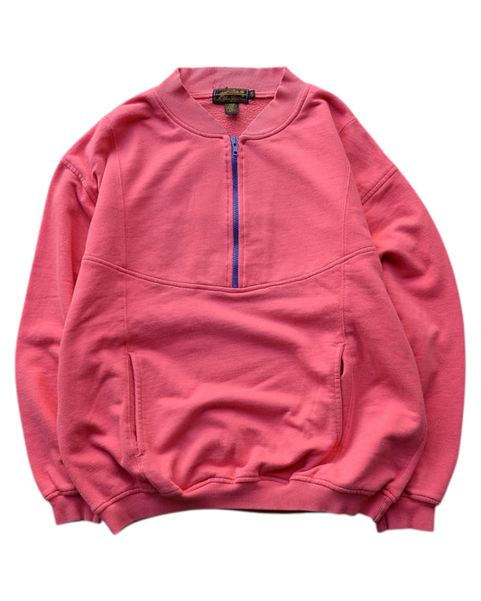 Eddie Bauer / 80-90's Harfzip Sweat Pullover