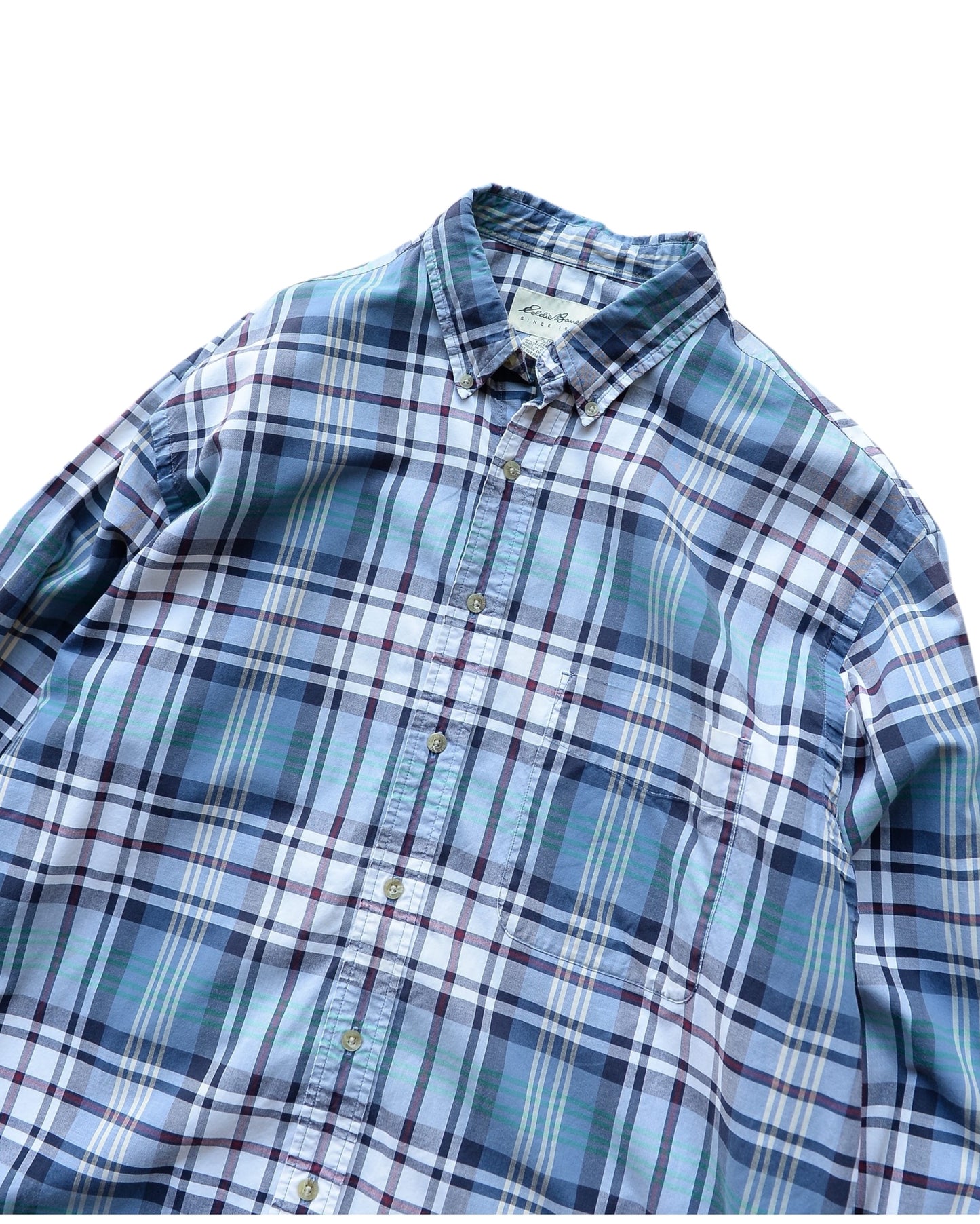 Eddie Bauer / 90's Cotton Check Shirt