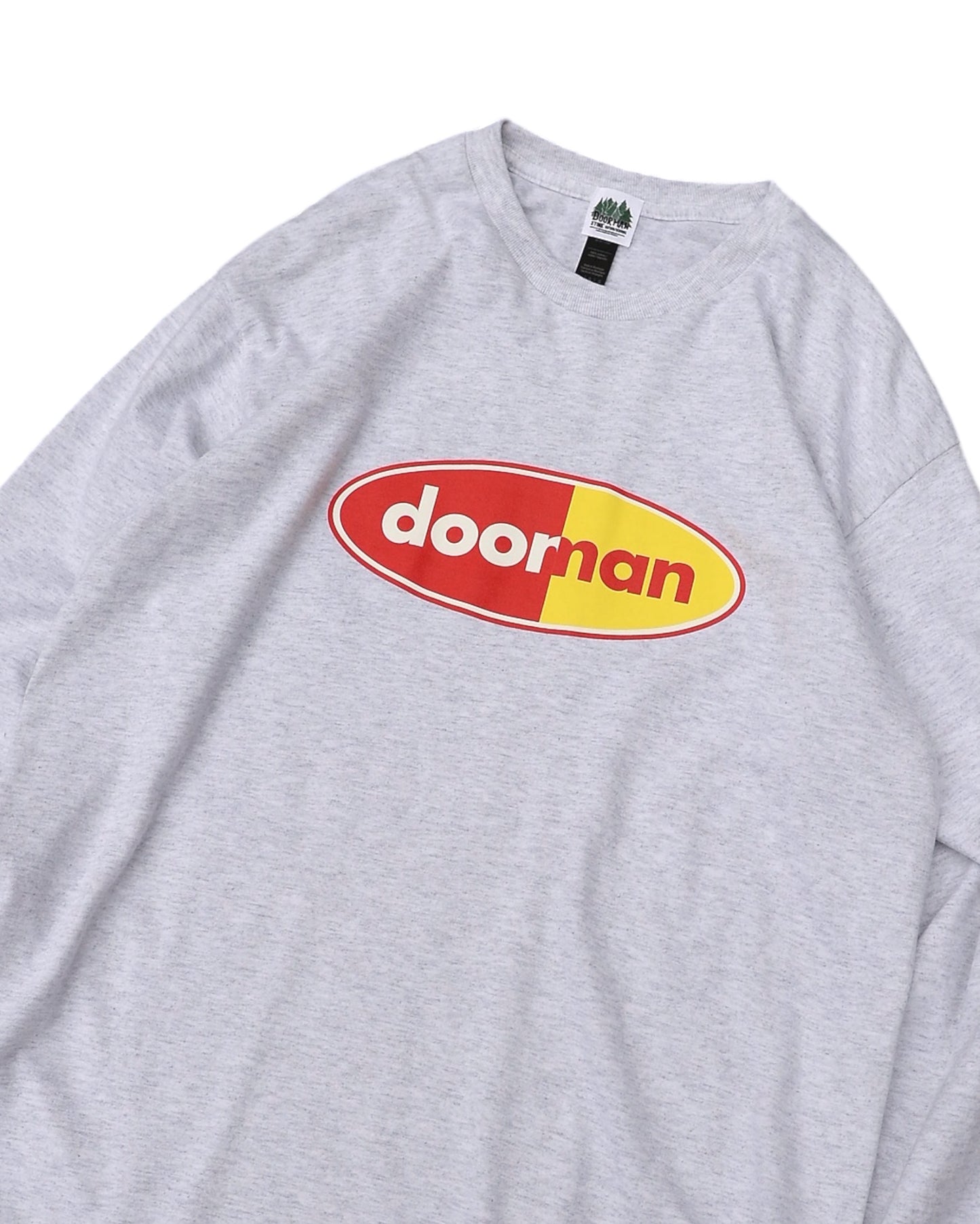 doorman store / Max Logo L/S T-Shirt (ASH GRAY)
