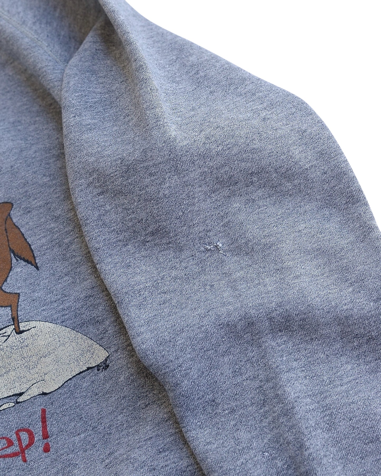 90's Moose Funny Art Print Sweat "Knee Deep!"