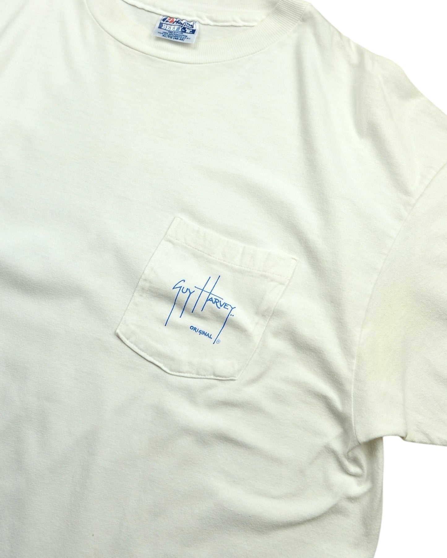 90's Guy Harvey Trout Back Print T-Shirt