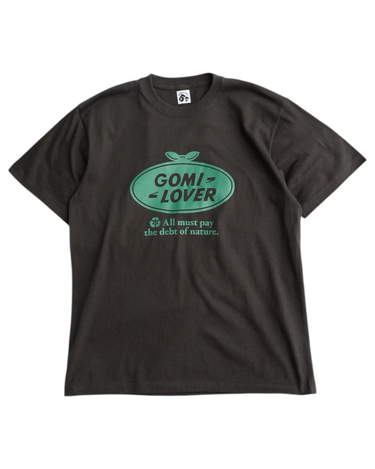 gojyu-san / ”GOMI LOVER" T-Shirt (BLACK)