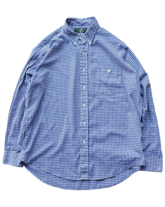 ORVIS / 90's Gingam Check B.D Shirt