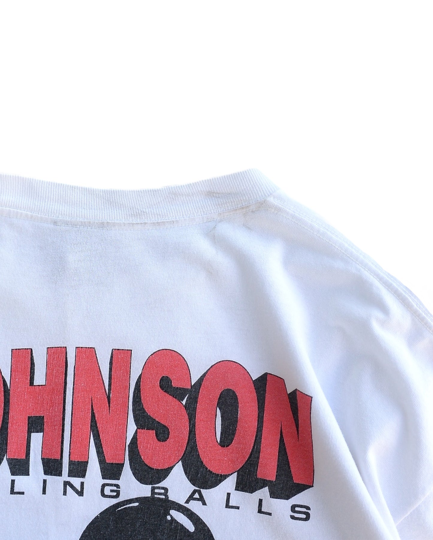 90's BIG JOHNSON T-Shirt "BOWLING BALLS"