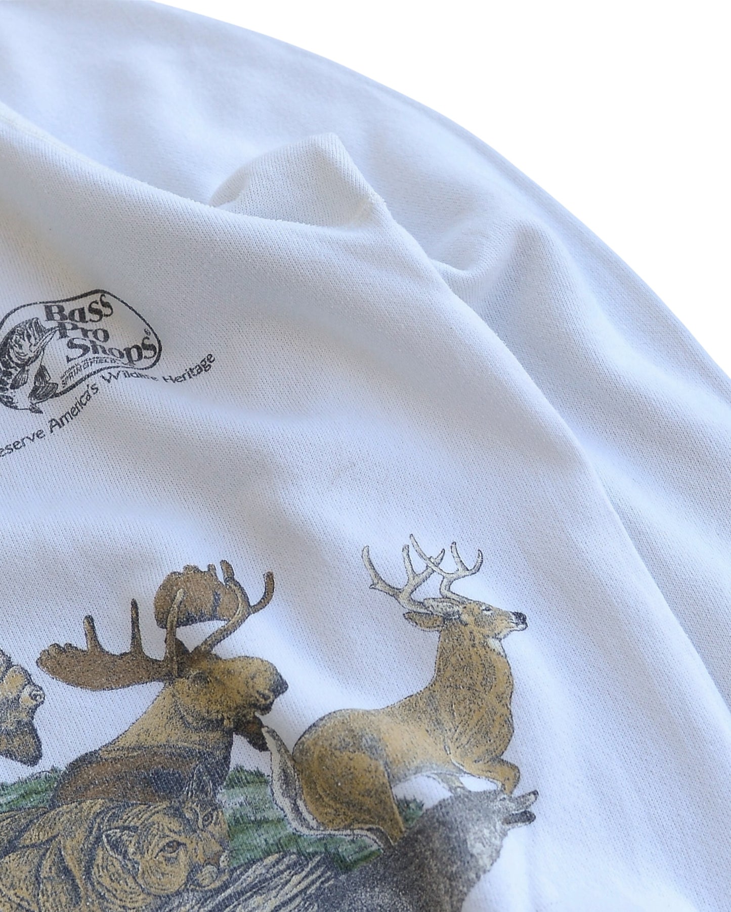 Bass Pro Shops / 80's Animal Print Sweat