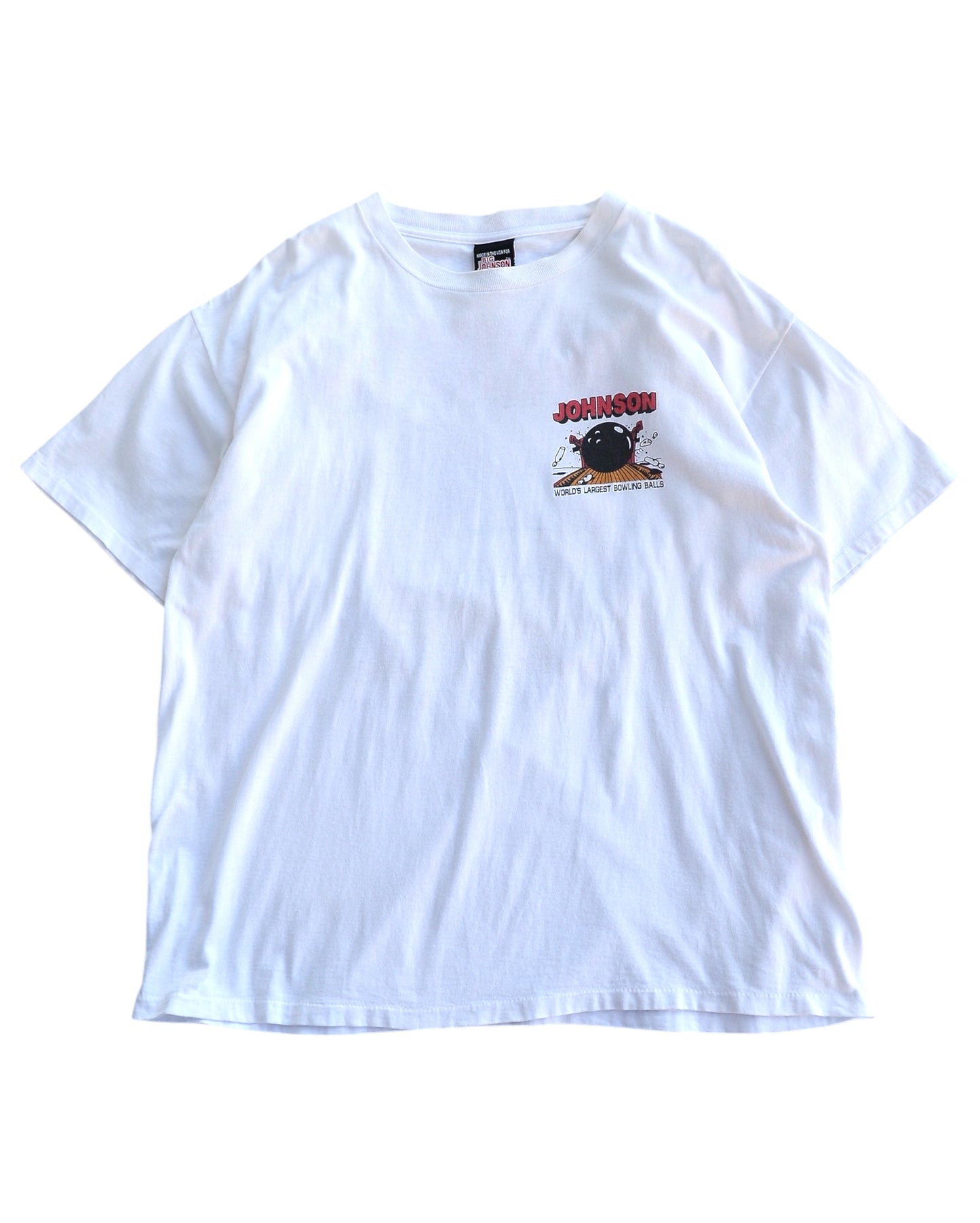 90's BIG JOHNSON T-Shirt "BOWLING BALLS"