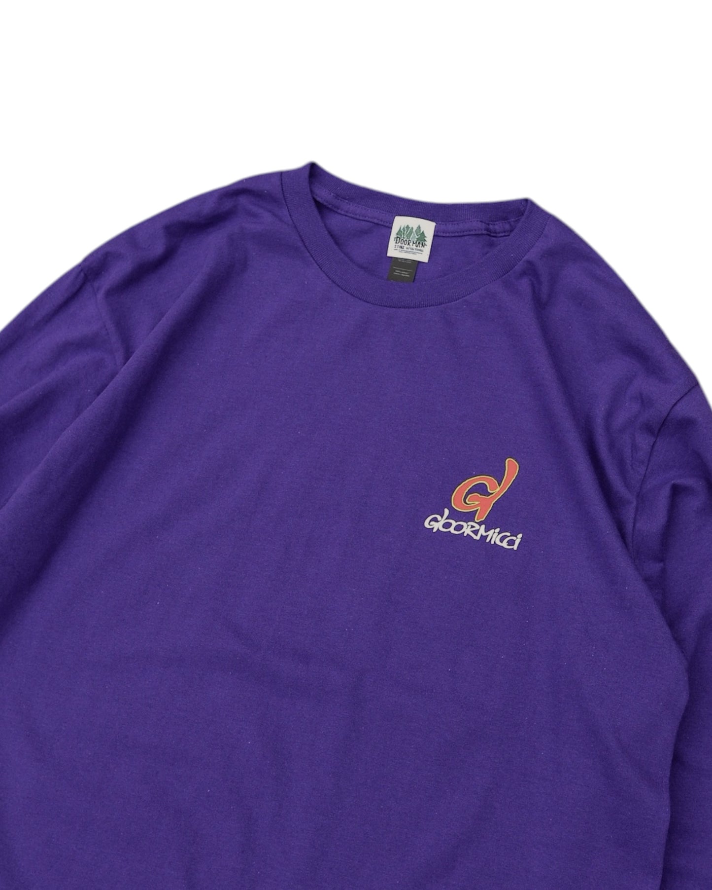 doorman store / doormicci L/S T-Shirt (PURPLE)