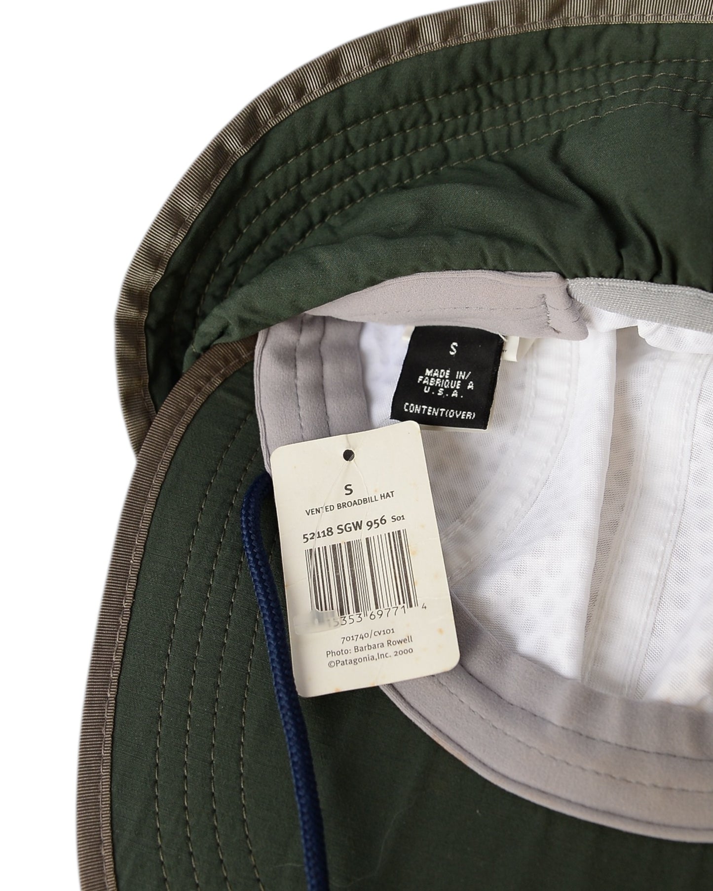 Patagonia / 01's Vented Broadbill Hat (deadstock)