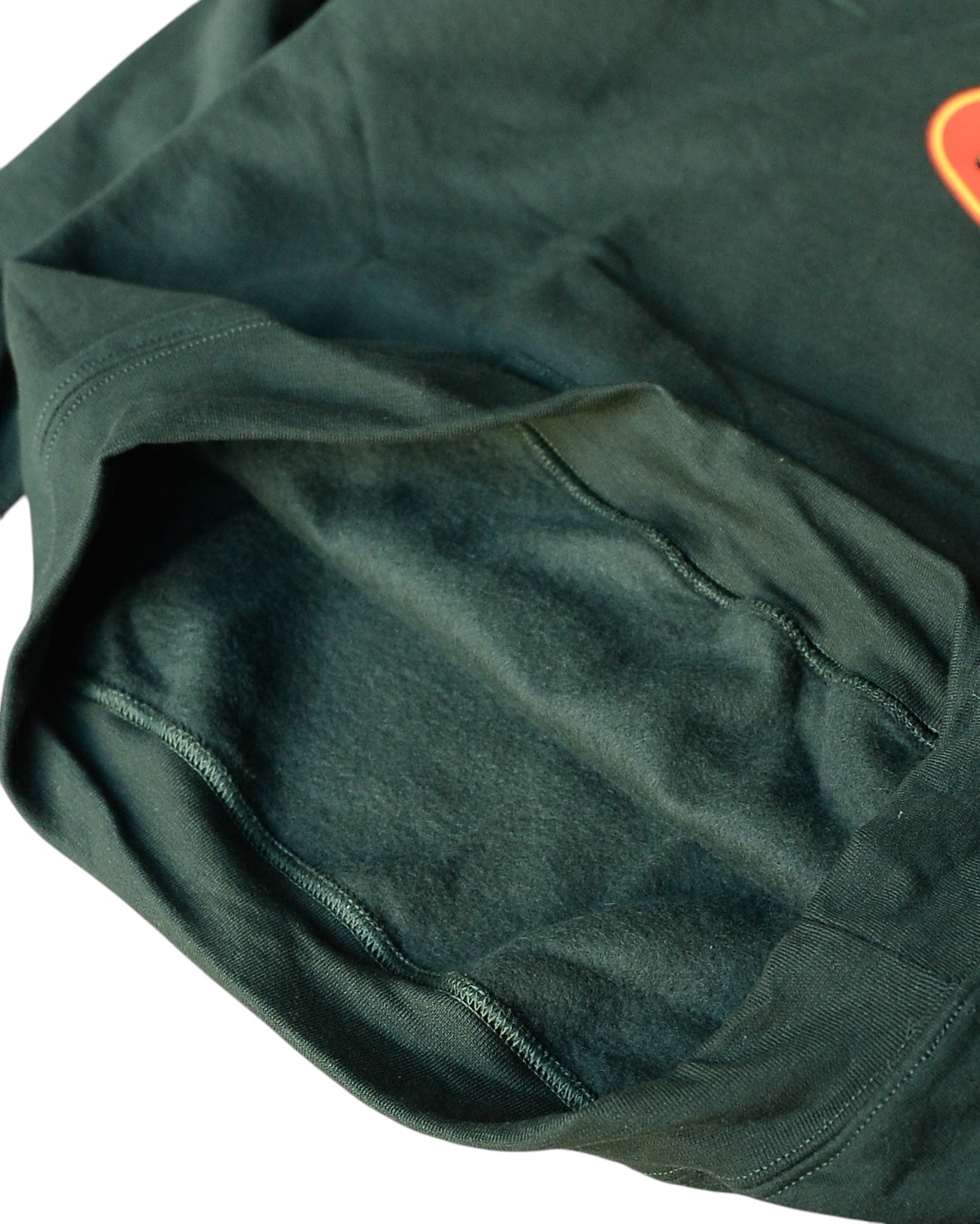 doorman store / DOOR Logo Sweat Parka (GREEN)