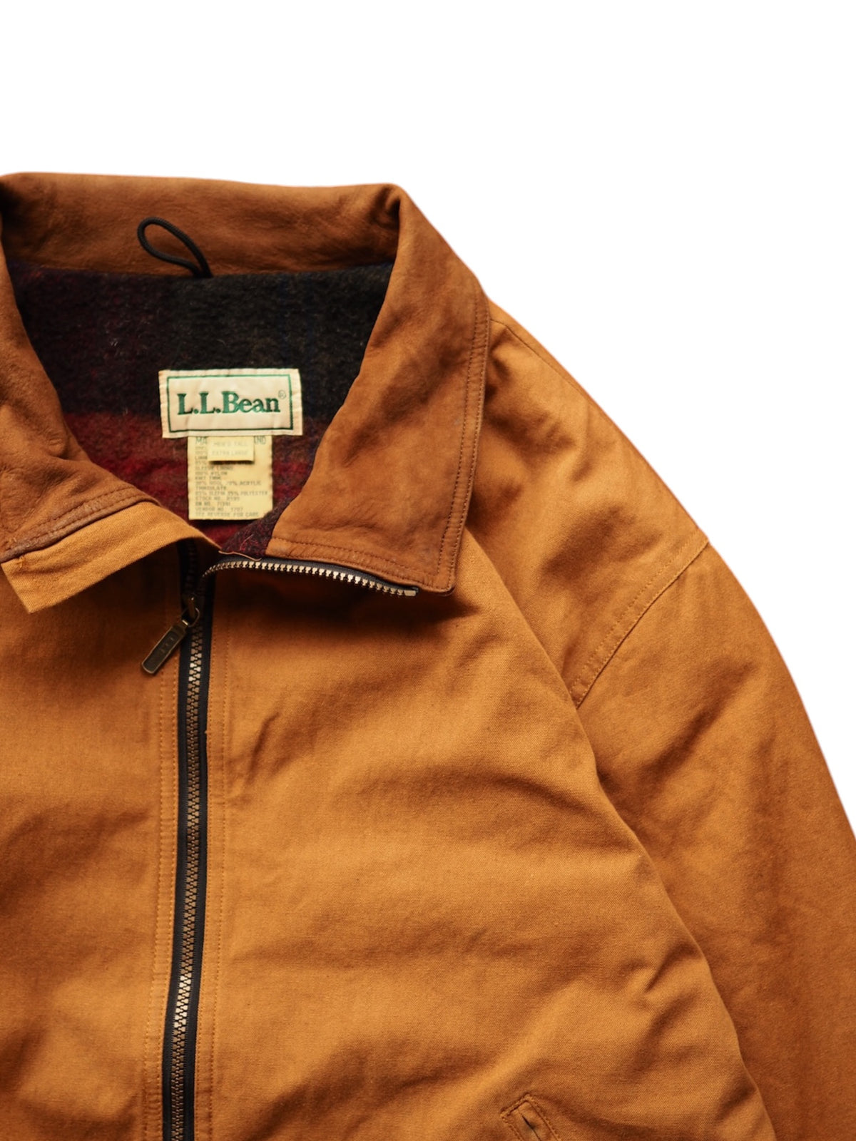 L.L.Bean / 90's Wool Lined Cotton Canvas Jacket