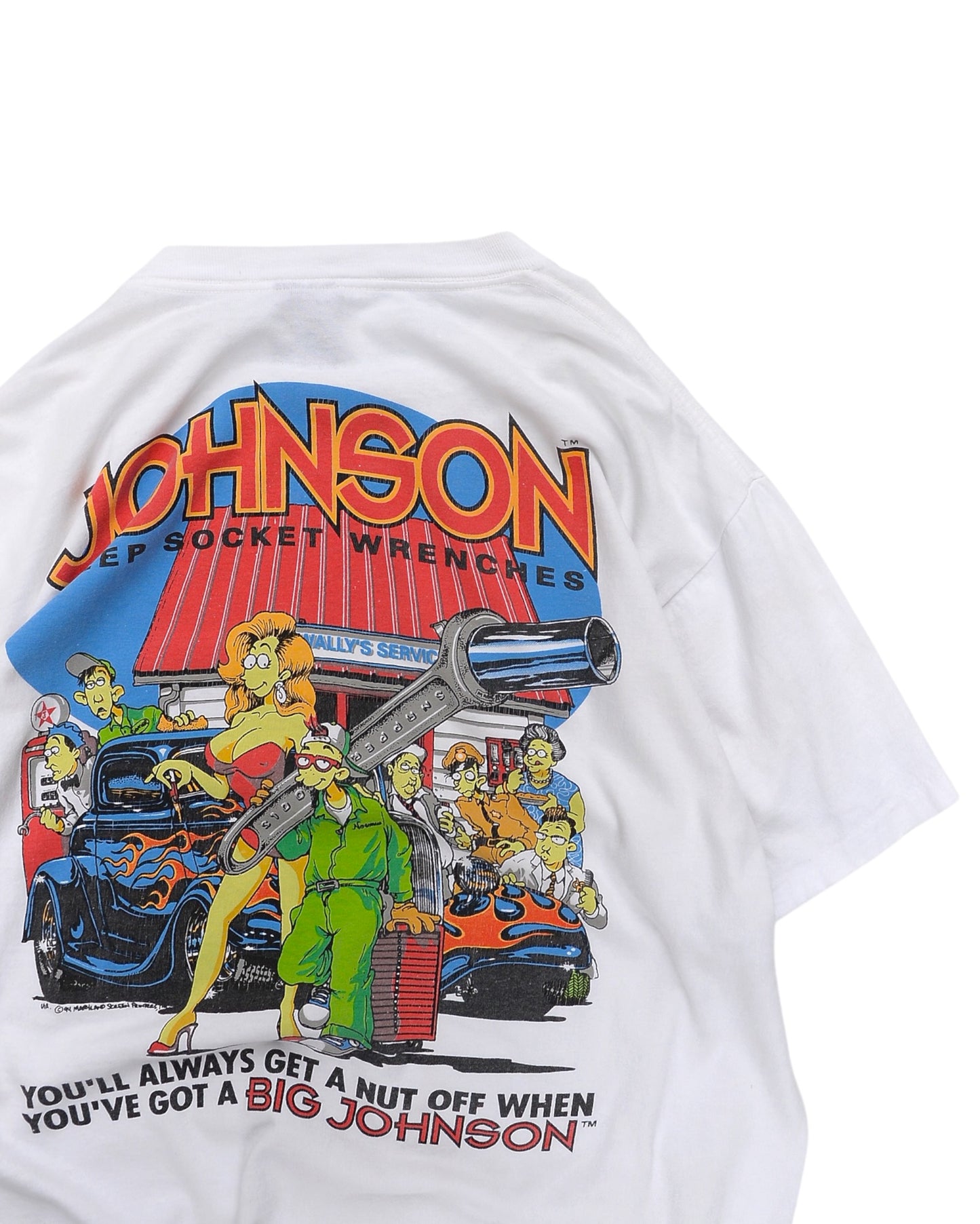 BIG JOHNSON / 90's "Johnson Wrenches" T-Shirt