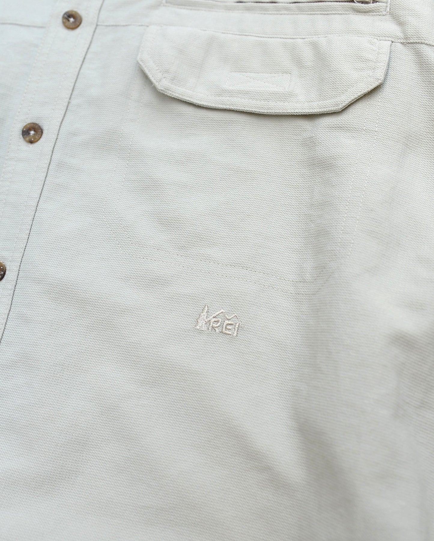 REI / Fish Embroidery S/S Shirt
