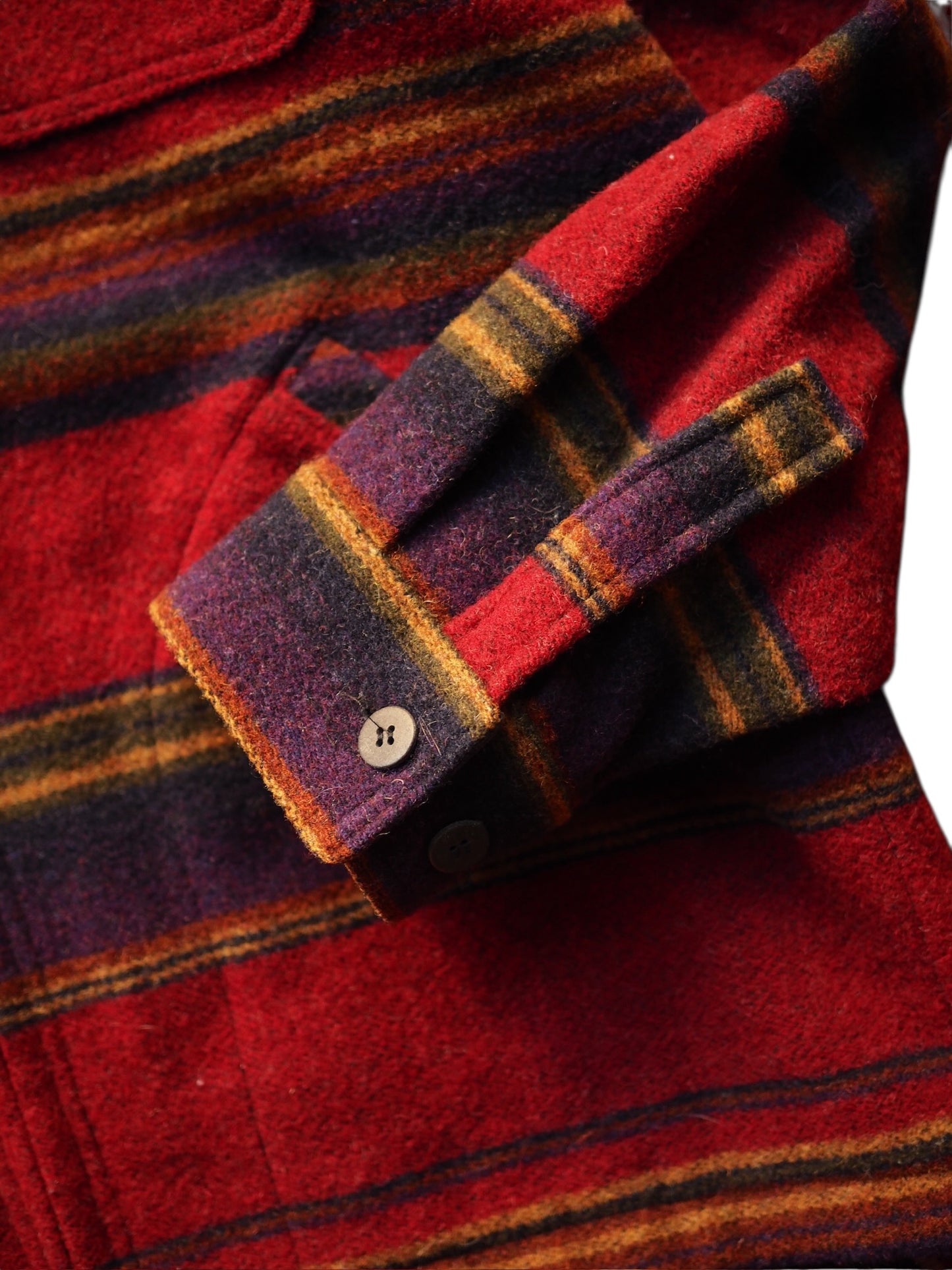 Woolrich / Wool Blanket Coat (Red)