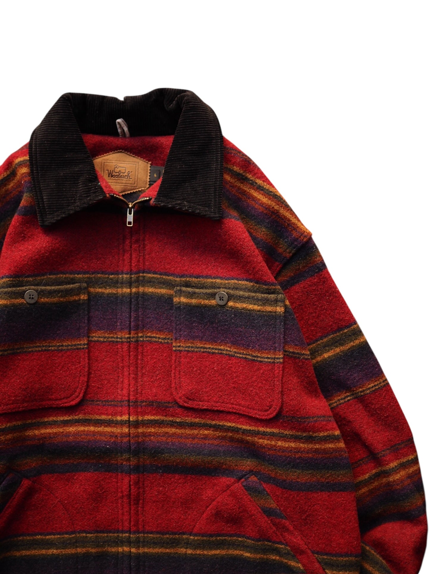 Woolrich / Wool Blanket Coat (Red)