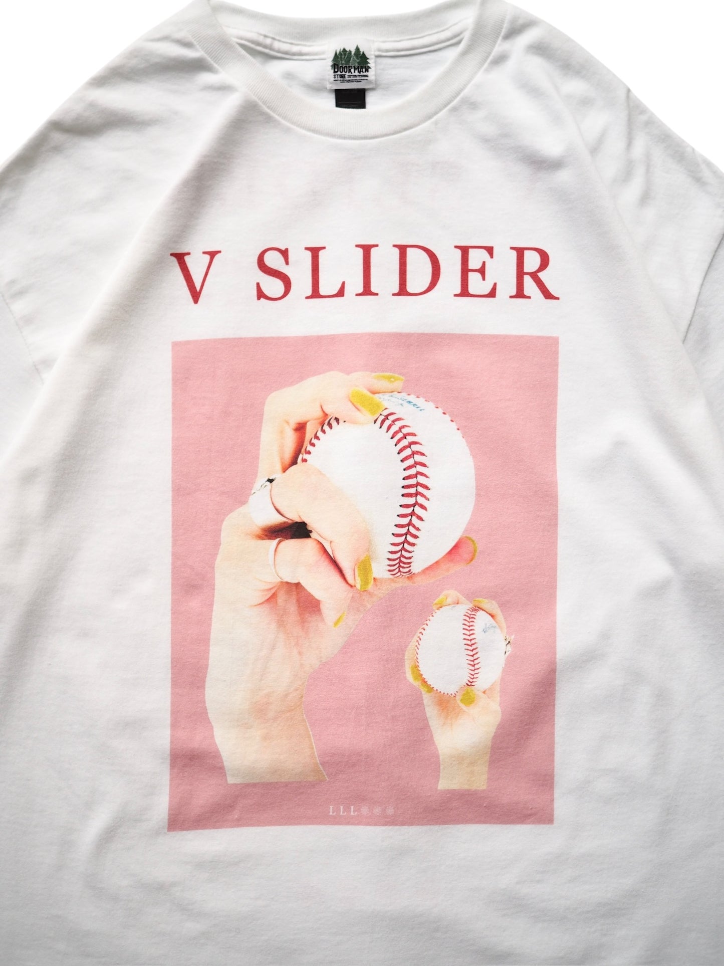 LLL / 変化球 T-Shirt "V SLIDER"