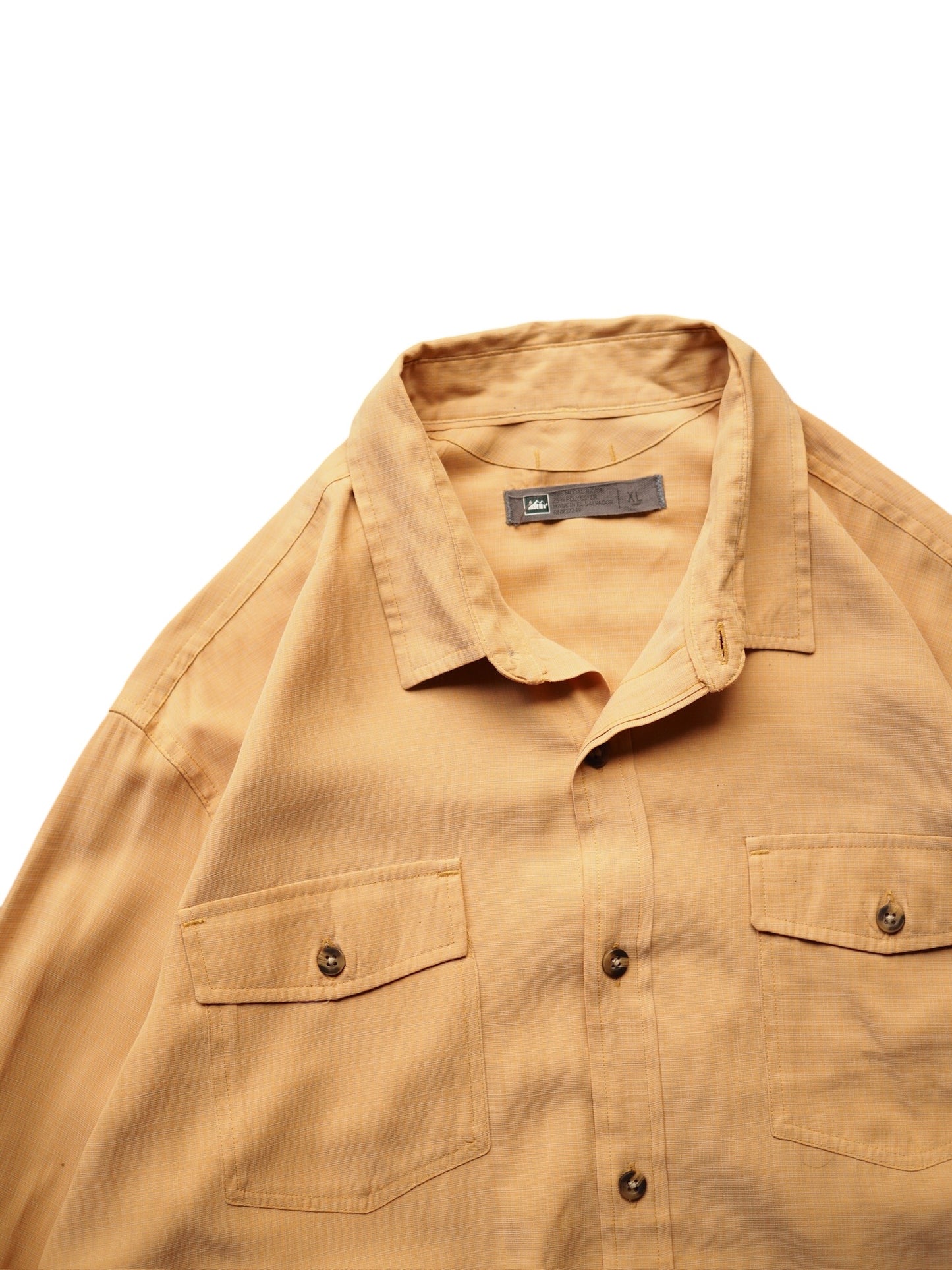 REI / Rayon/Polyester Shirt (Yellow)