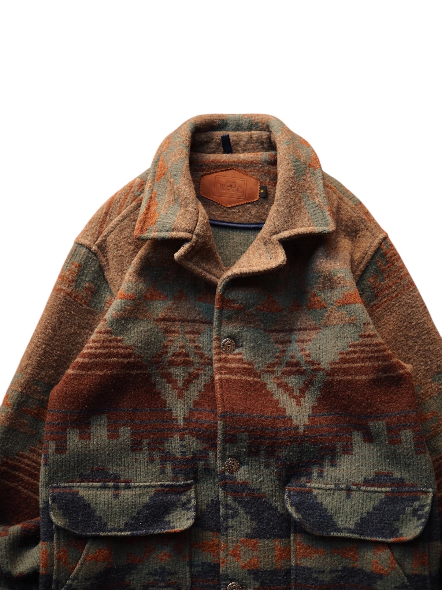 Woolrich / Wool Blanket Coat (Beige)