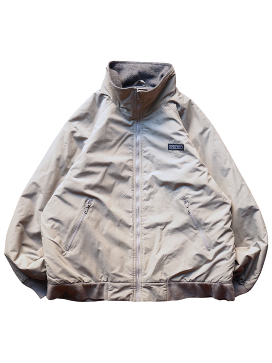 LANDS' END / Fleece Lined Nylon Jacket