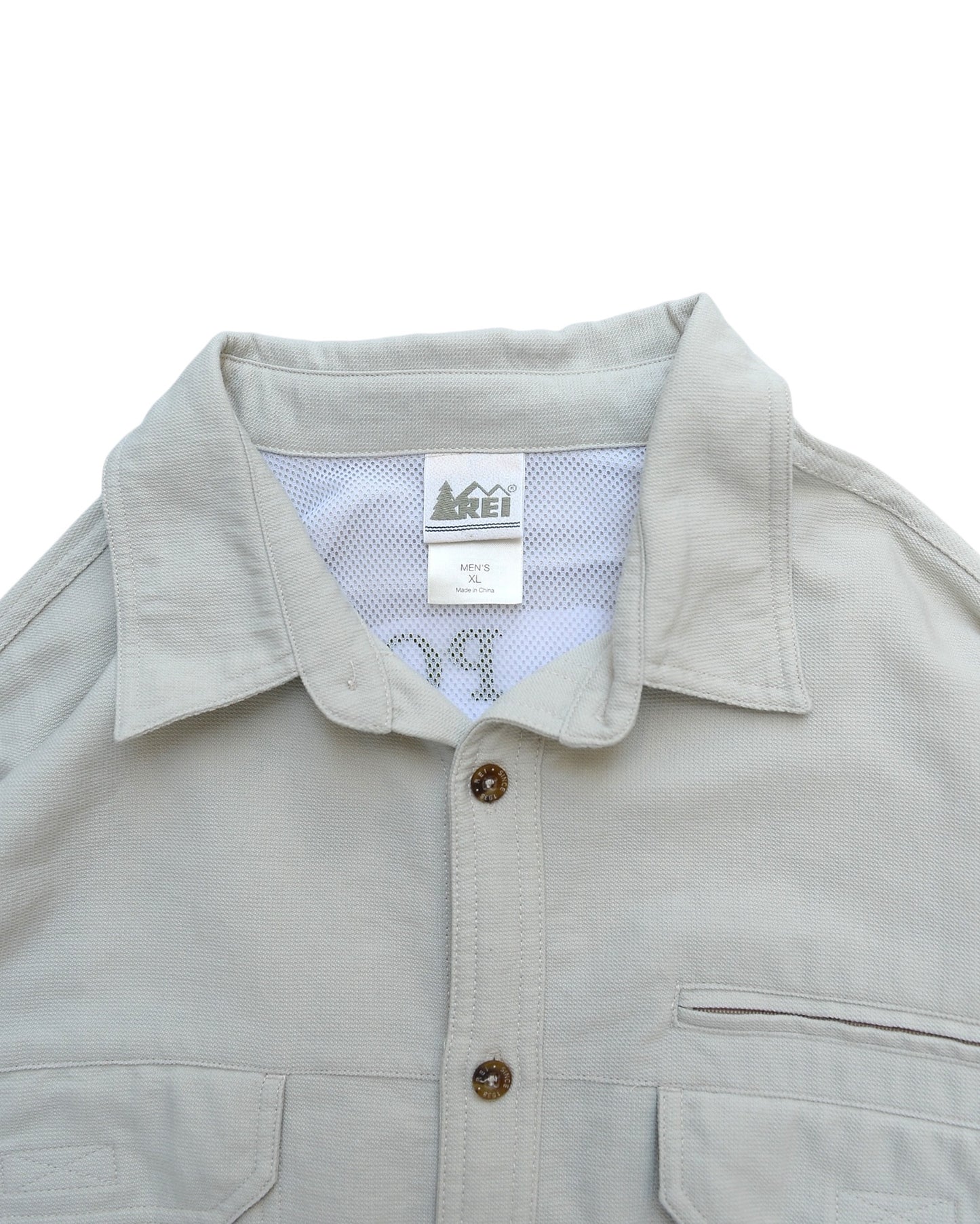 REI / Fish Embroidery S/S Shirt