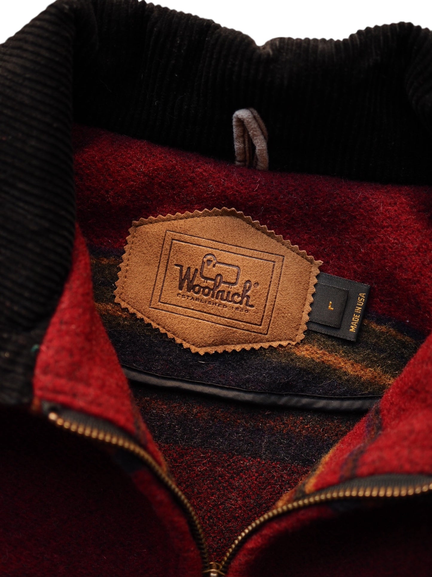 Woolrich / Wool Blanket Coat (Red)