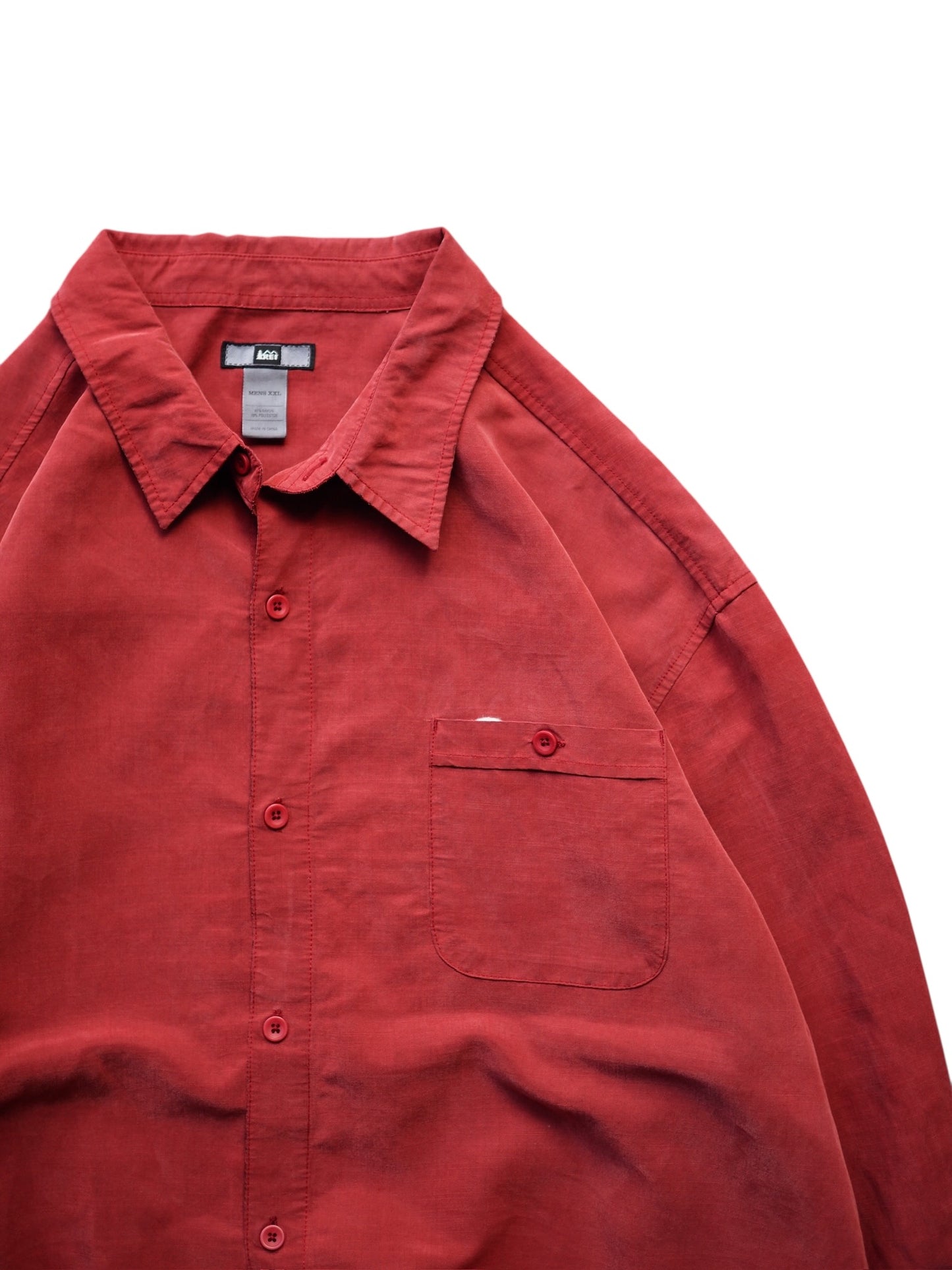 REI / Rayon/Polyester Shirt (Red)