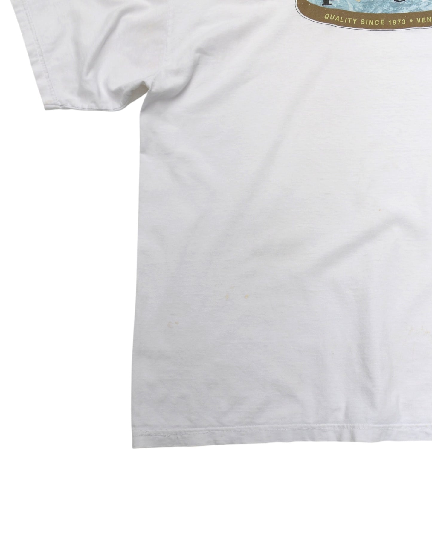 Patagonia / 90's Beneficial T's Oval Logo T-Shirt