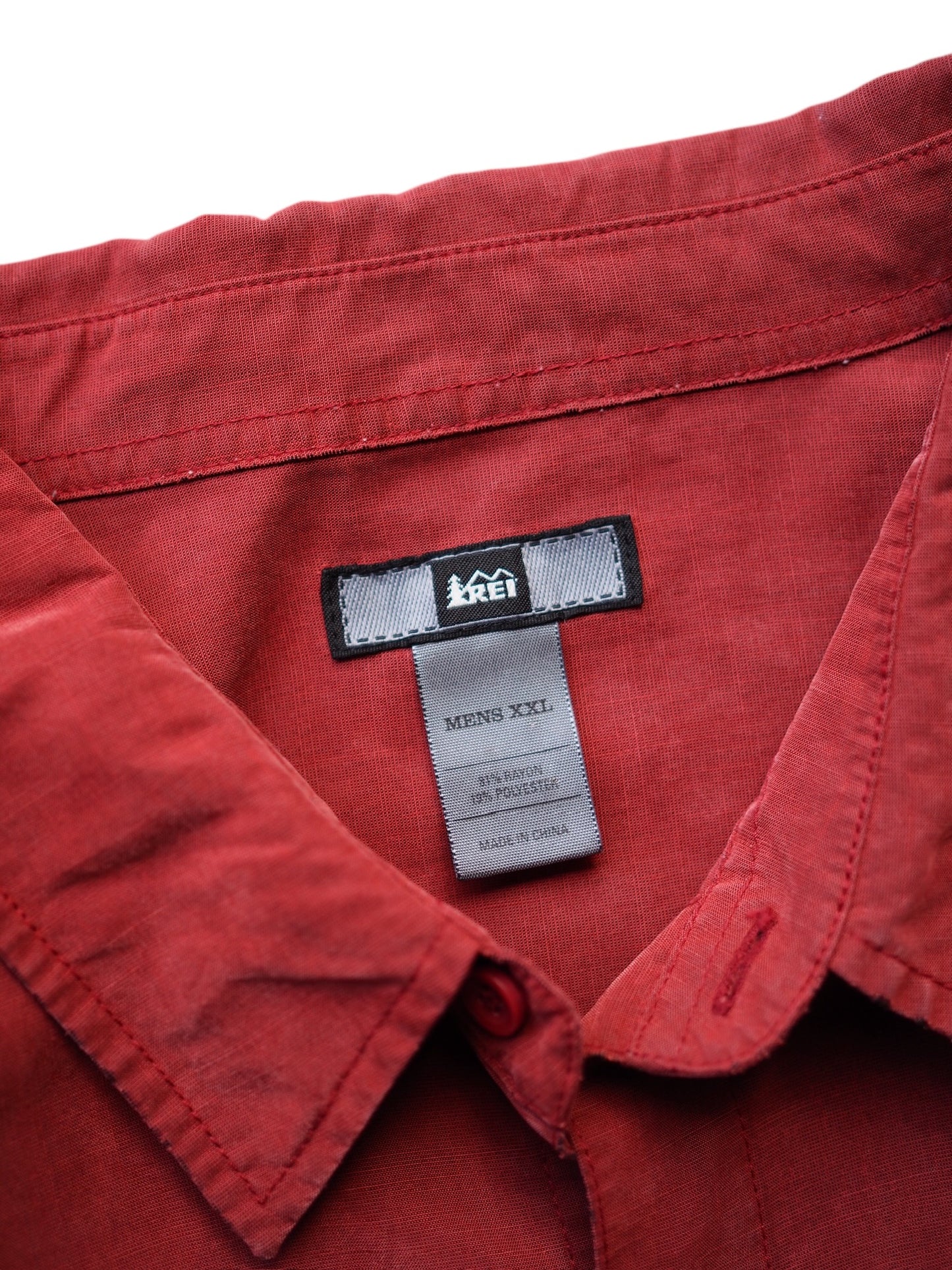 REI / Rayon/Polyester Shirt (Red)