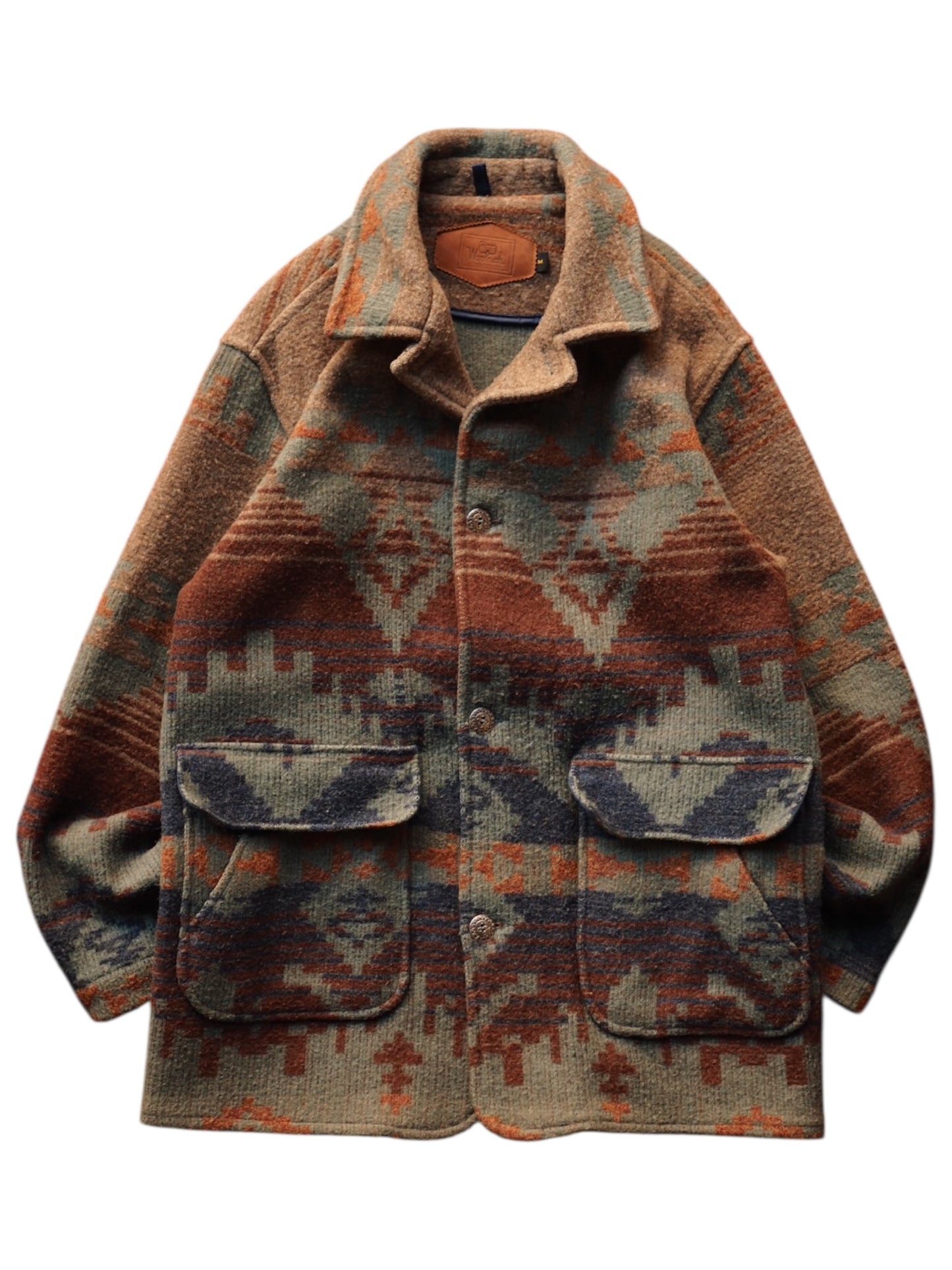 Woolrich / Wool Blanket Coat (Beige)