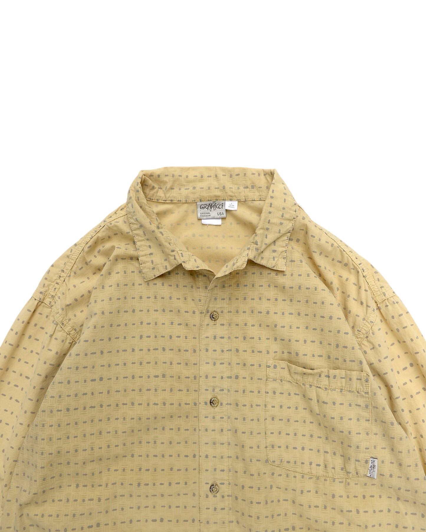 GRAMICCI / 90's Patterned S/S Shirt