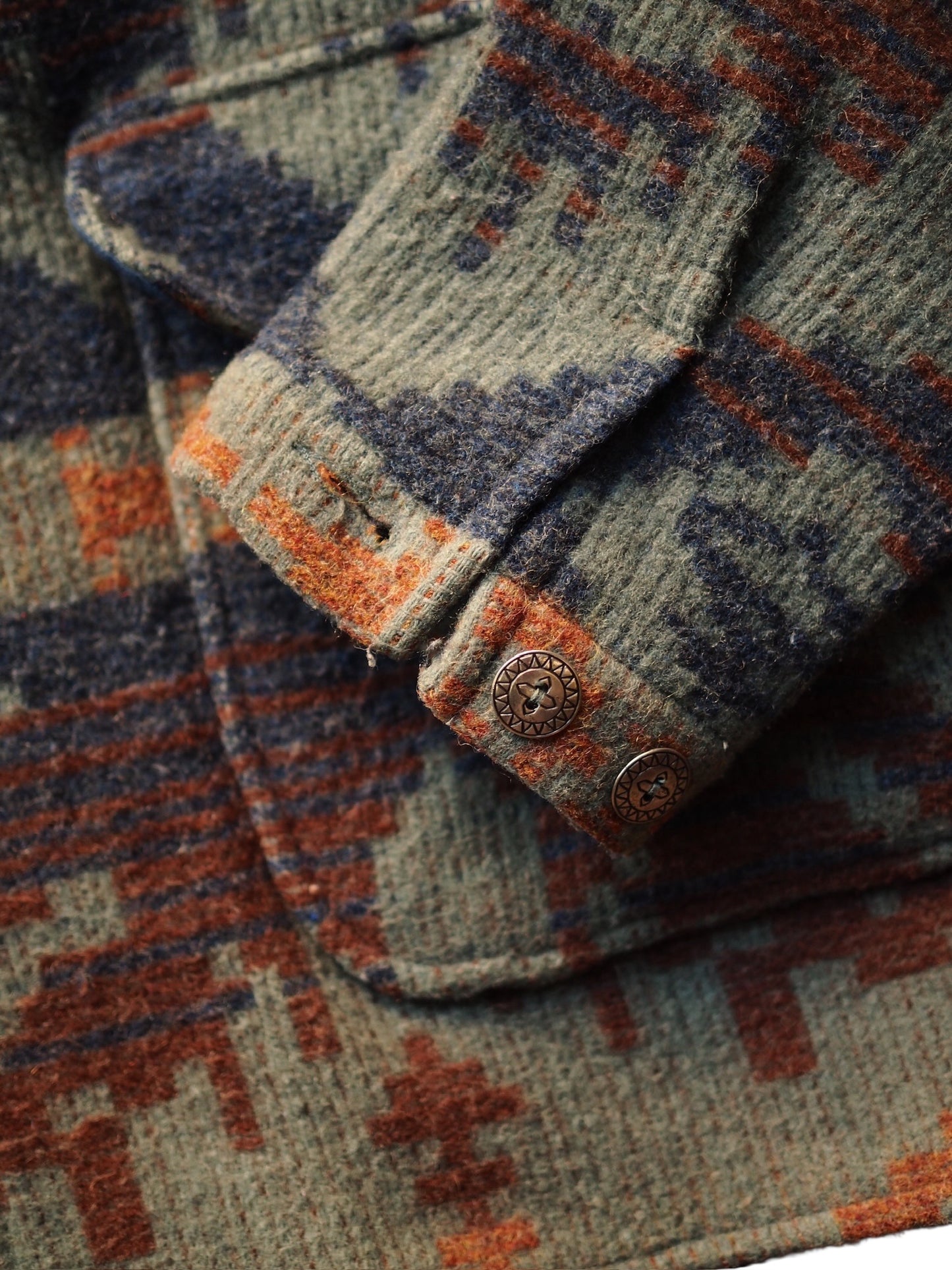 Woolrich / Wool Blanket Coat (Beige)