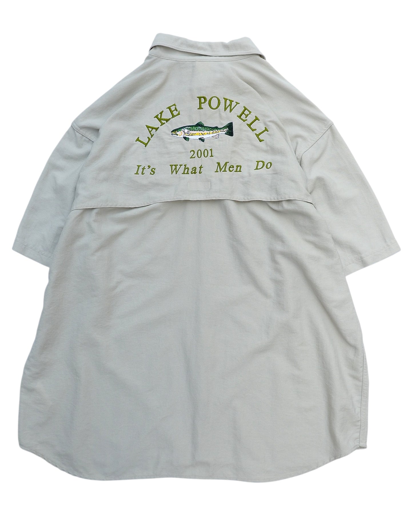 REI / Fish Embroidery S/S Shirt