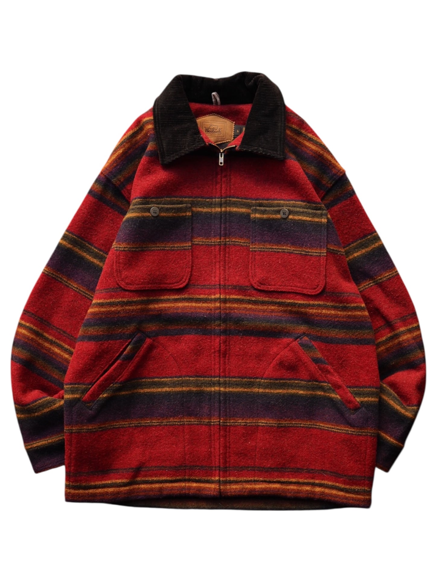 Woolrich / Wool Blanket Coat (Red)
