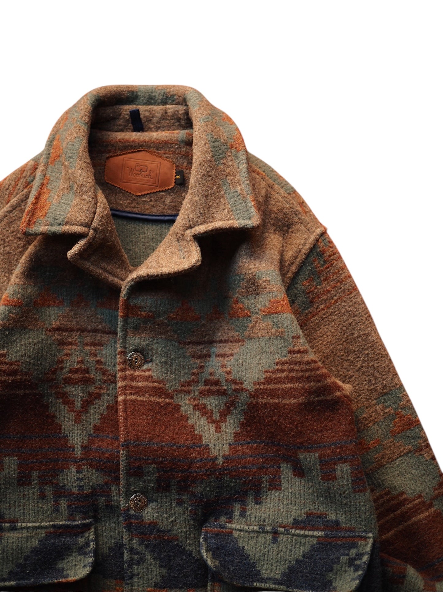 Woolrich / Wool Blanket Coat (Beige)