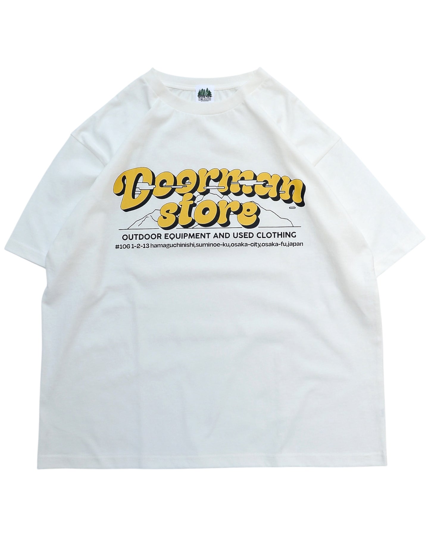 doorman store / Yellow Logo T-Shirt