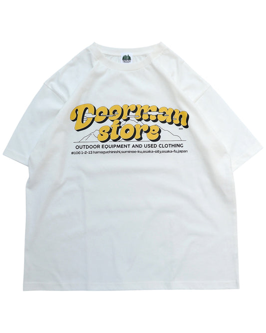 doorman store / Yellow Logo T-Shirt