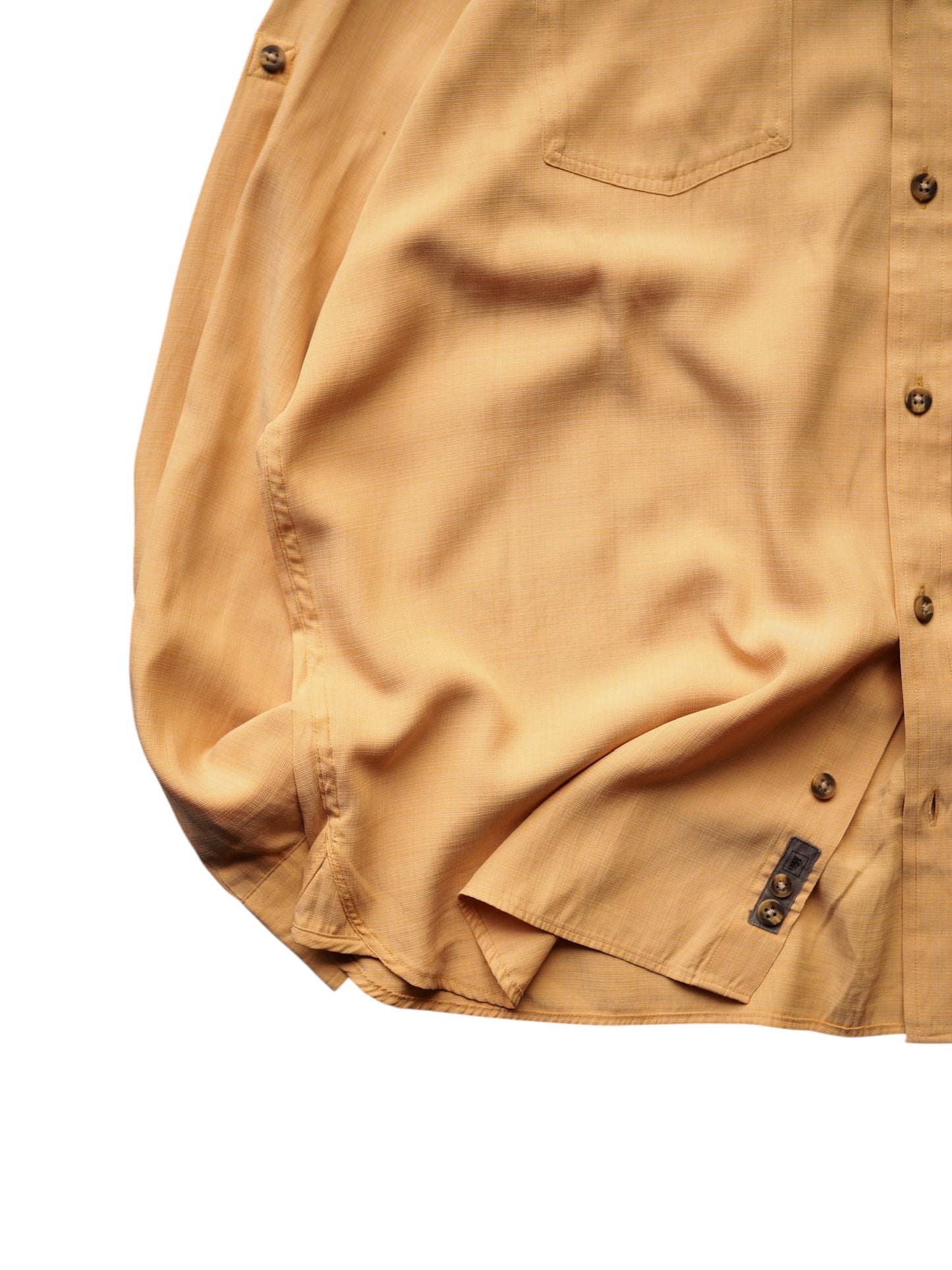 REI / Rayon/Polyester Shirt (Yellow)