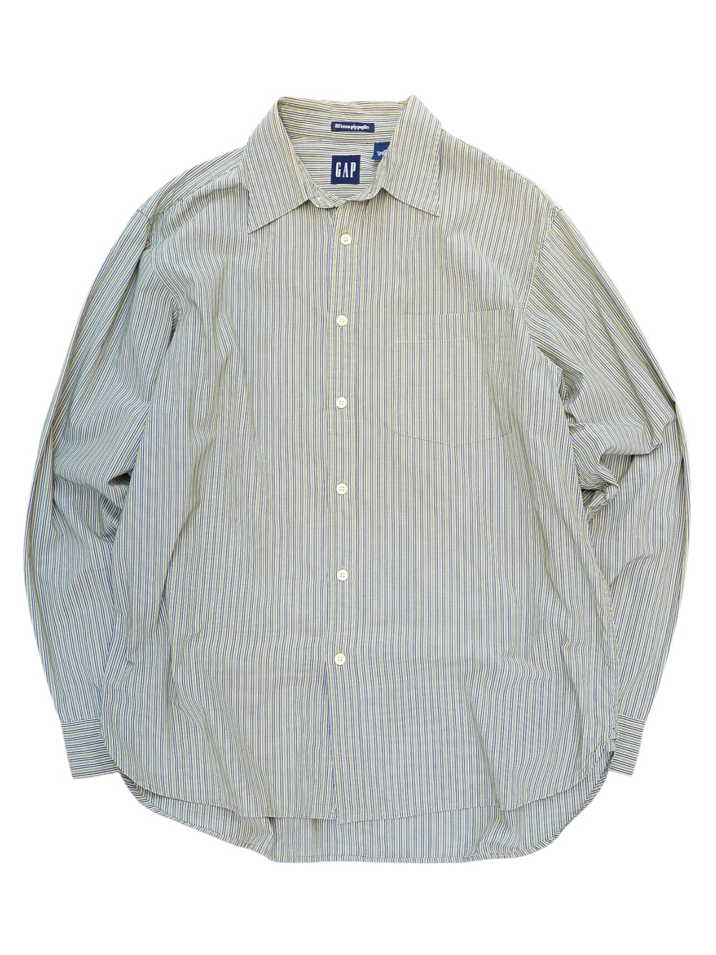 GAP / 90's Stripe Poplin L/S Shirt