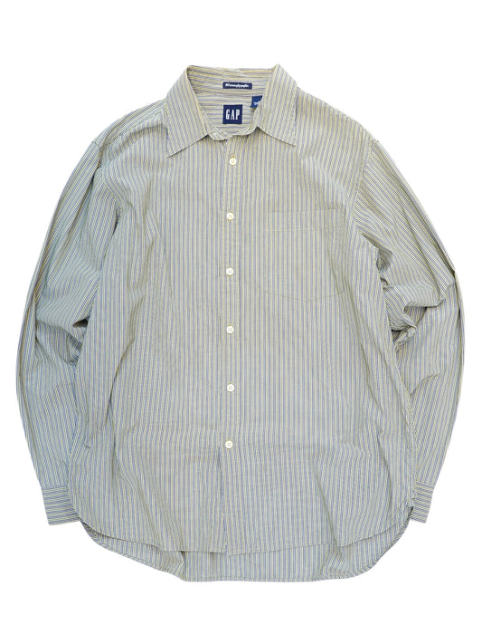 GAP / 90's Stripe Poplin L/S Shirt