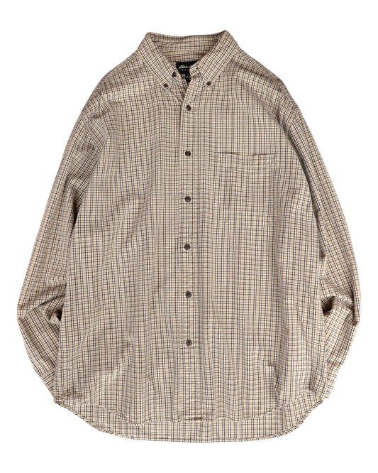 Eddie Bauer / Tattersall Check B.D Shirt