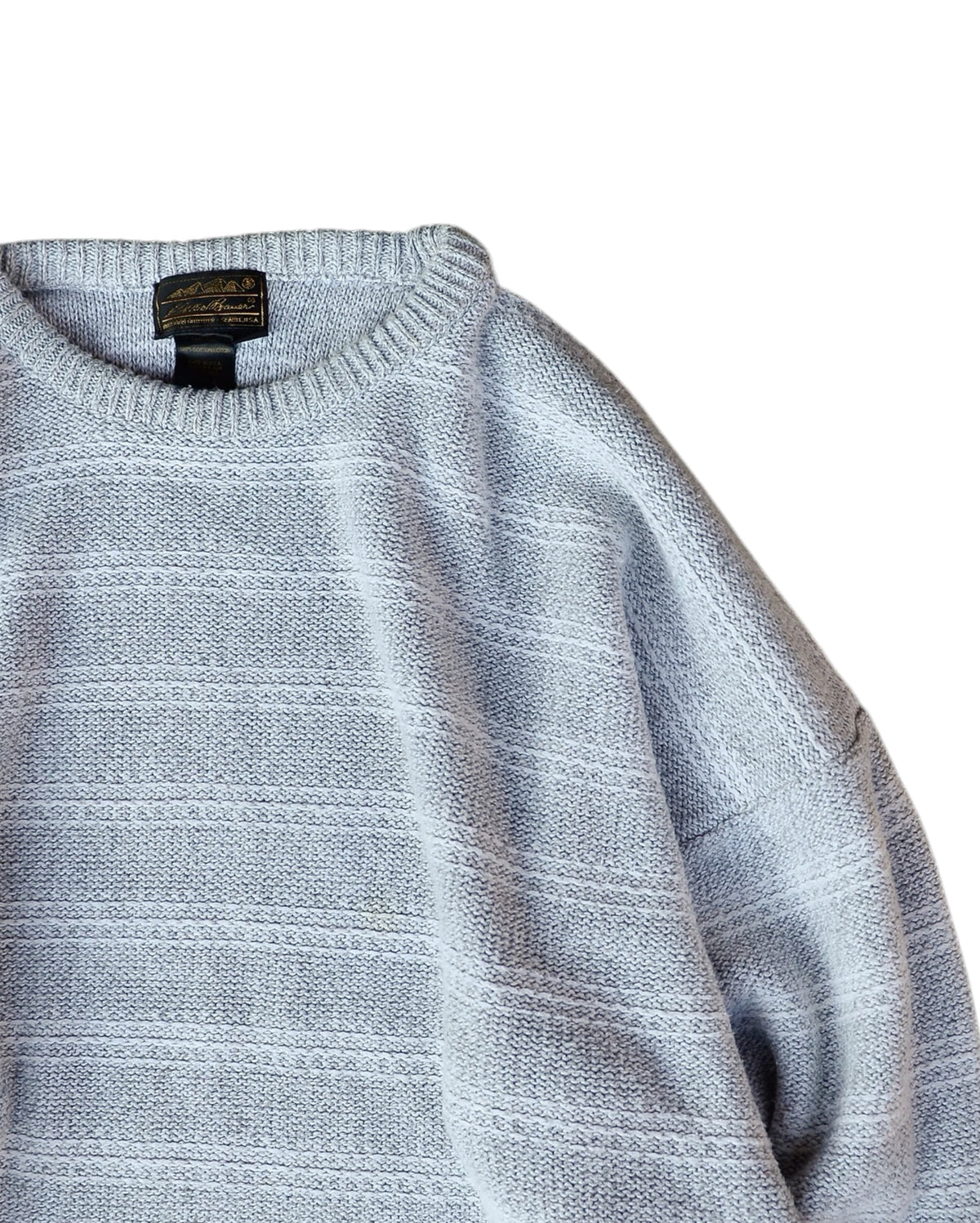 Eddie Bauer / 80's- Border Cotton Knit