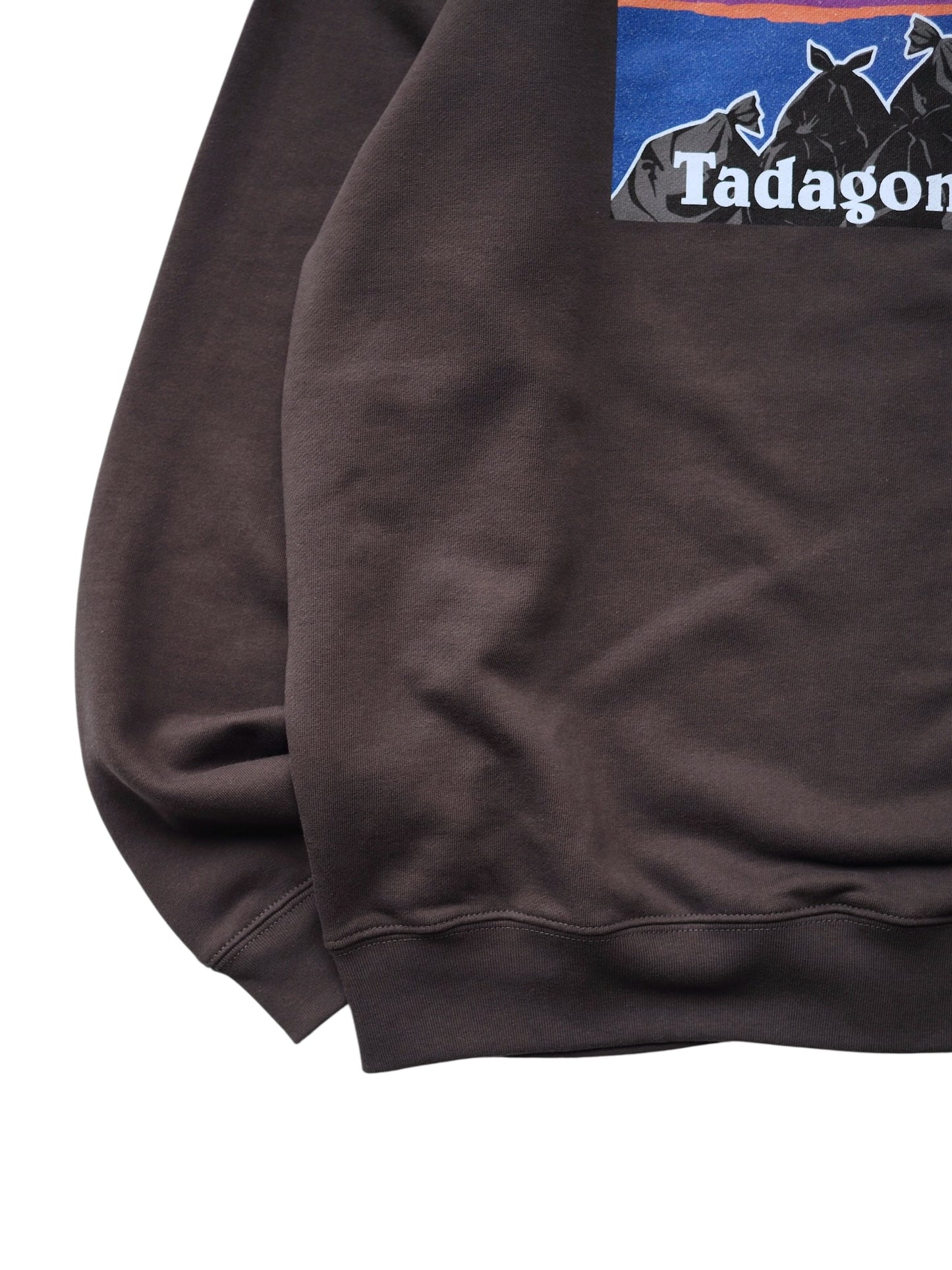 gojyu-san / "Tadagomida" Sweat (Smoky Black)