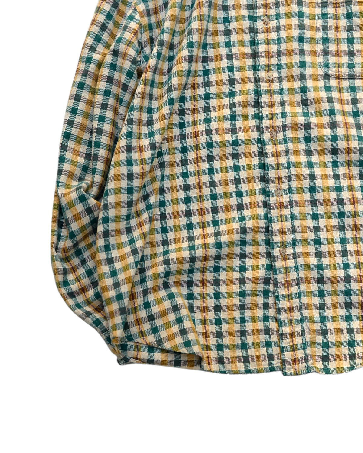 Eddie Bauer / 90's Check Flannel B.D Shirt