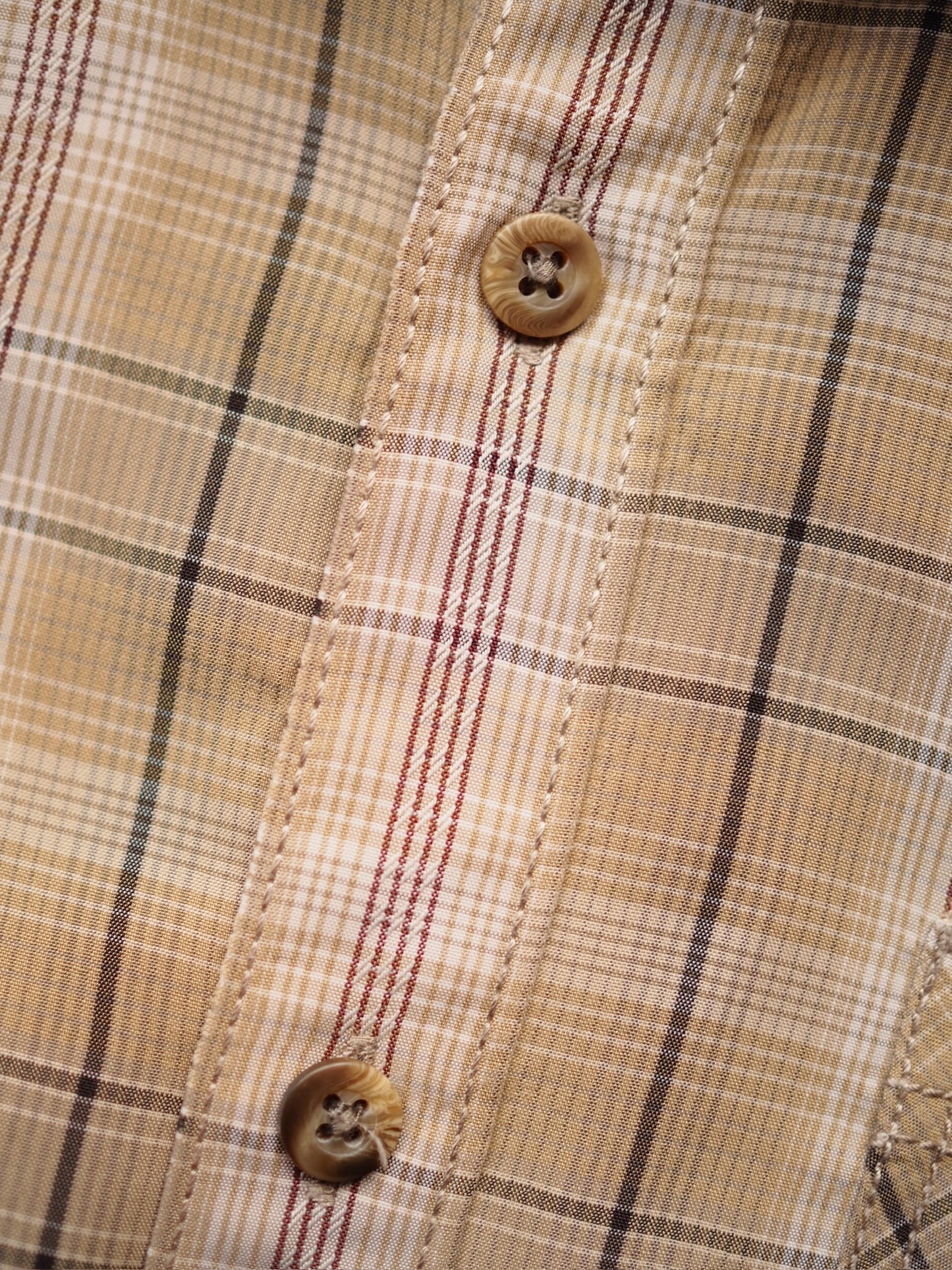 REI / Polyester/Polynosic Check Shirt