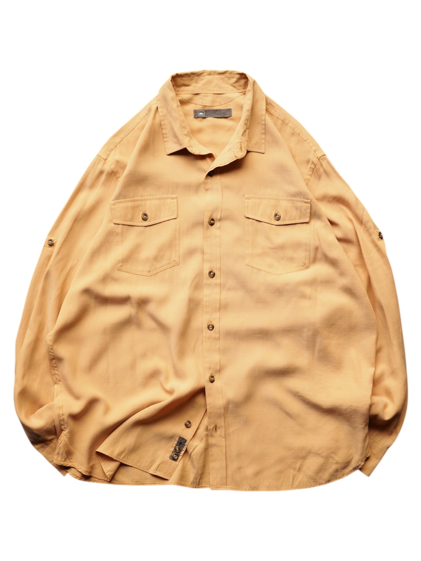 REI / Rayon/Polyester Shirt (Yellow)