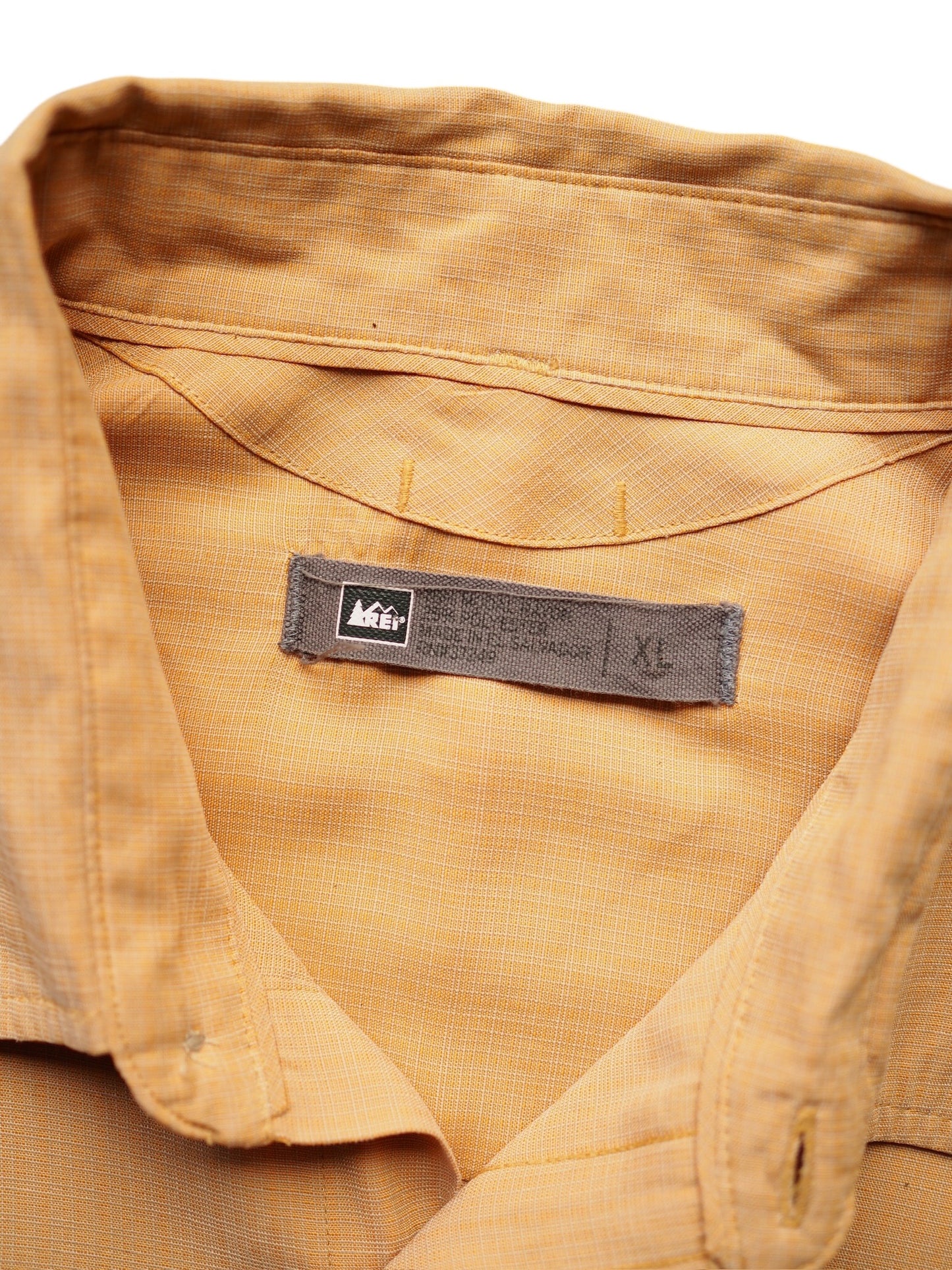 REI / Rayon/Polyester Shirt (Yellow)